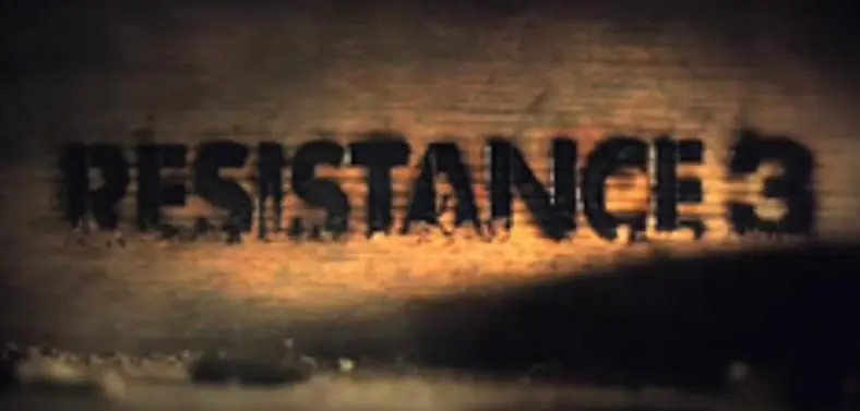 Resistance 3's first gameplay trailer at VGAs, airs next weekend