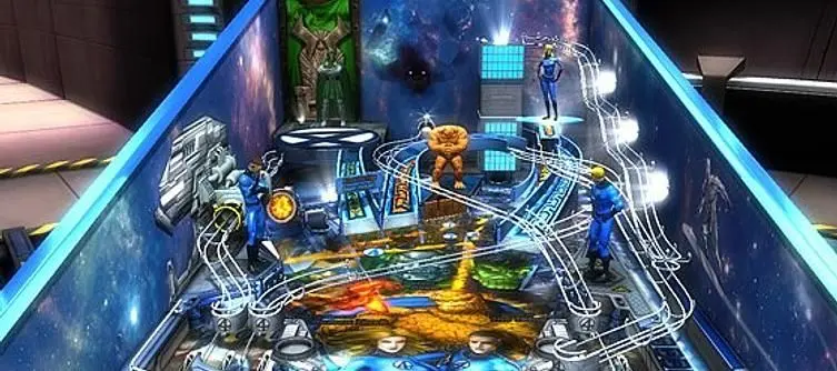 Marvel Pinball DLC features Fantastic Four