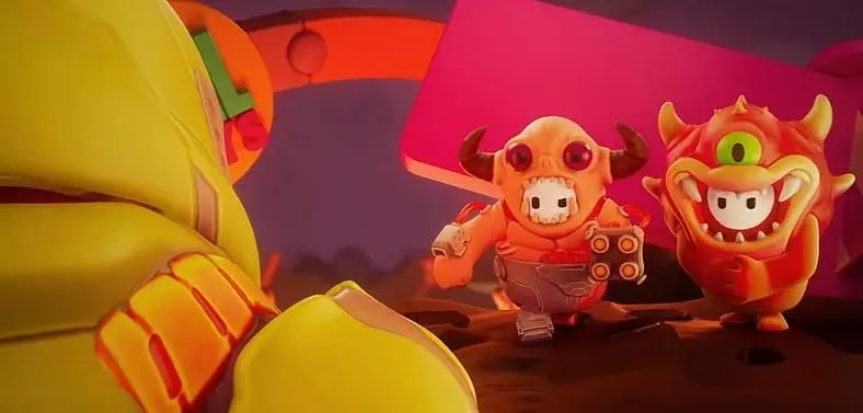 Fall Guys Gets Doom Costumes Next Week So You Can Play As A Cute Cacodemon