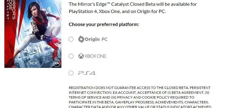 EA Games Launches first Closed-beta for Mirror's Edge Catalyst, I Am Faith Trailer Released