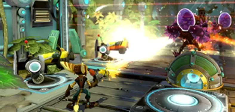 Insomniac reveal "tower defense element" in Ratchet & Clank: QForce