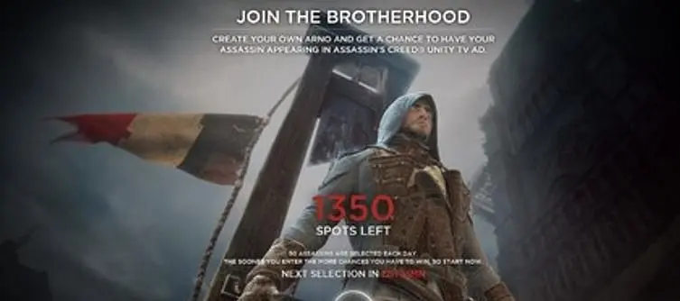 Make your own character with new Assassin's Creed: Unity website