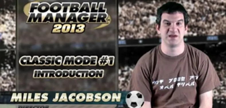 Football Manager 2013's Classic mode in video blog series