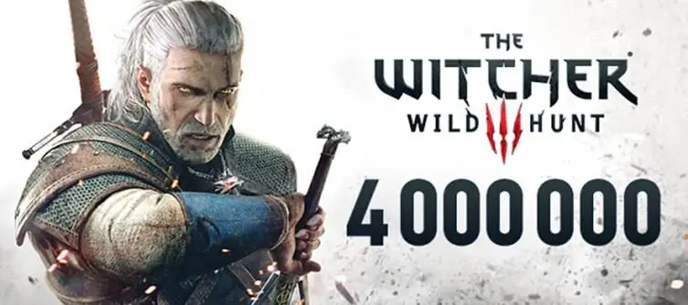 CD Projekt RED enjoys 4 million sales for The Witcher 3 in two weeks