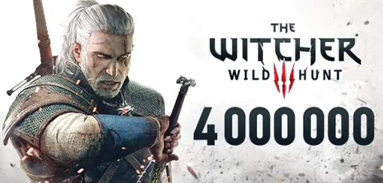 CD Projekt RED enjoys 4 million sales for The Witcher 3 in two weeks