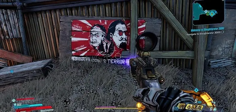 Borderlands 3 Penn Jillette Reference - Where To Find It?