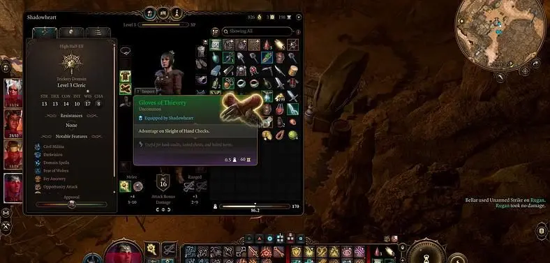 Where to Find the Gloves of Thievery in Baldur's Gate 3
