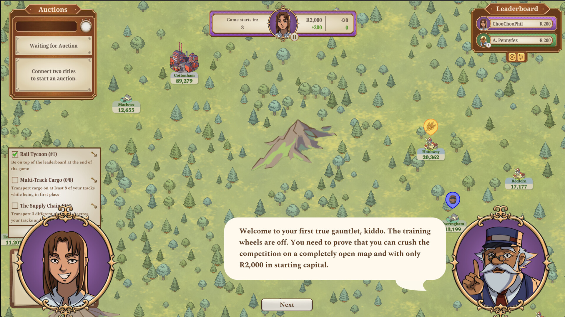 Rail Estate Promises Bite-Sized, Deceptively Deep Servings of Strategy, Resource Management, and Negotiation