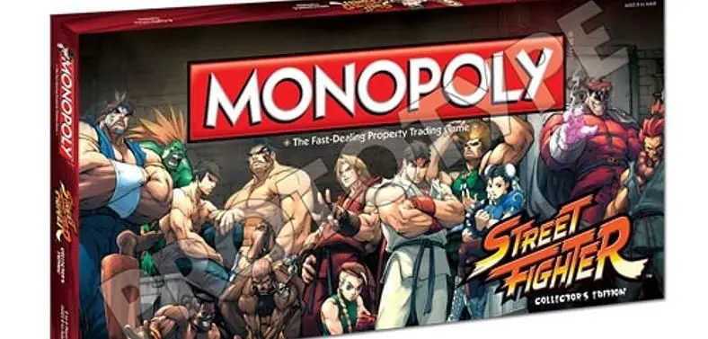 Street Fighter special edition of Monopoly coming