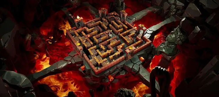 Minos' first trailer presents a "maze-building roguelike" published by Devolver Digital and coming in 2026