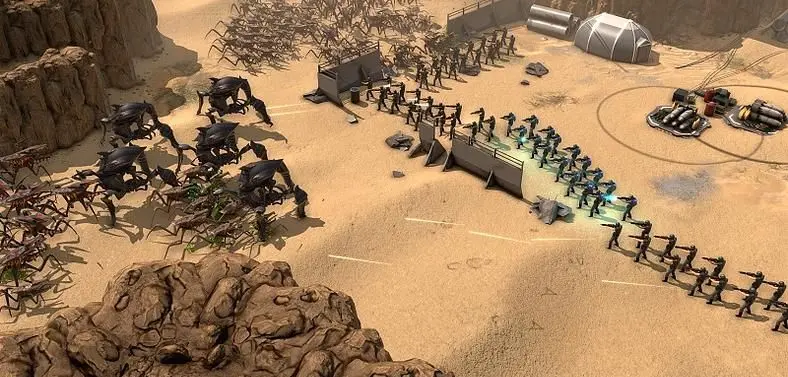 Starship Troopers - Terran Command Features A 21-Mission Story Campaign and Additional Skirmish Modes