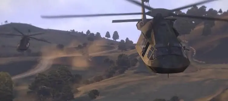 8 minute ArmA III dev diary instructs basics on helicopters