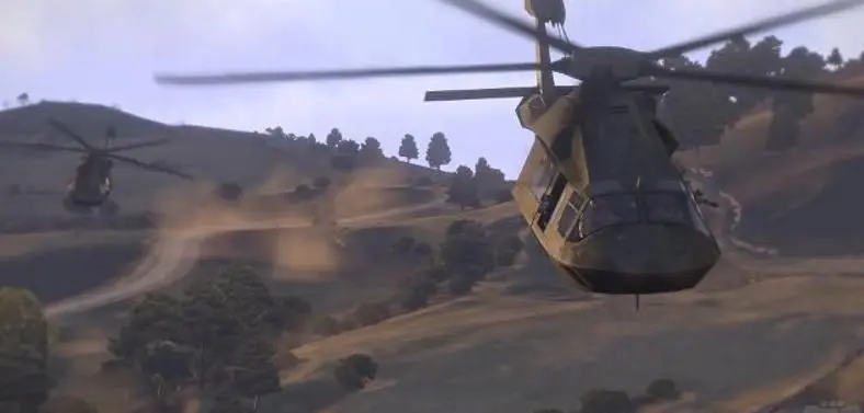 8 minute ArmA III dev diary instructs basics on helicopters