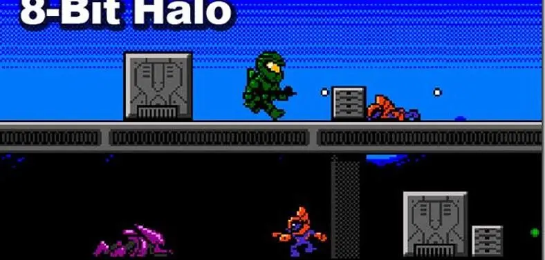 Pixel Force 8-bit Halo Released
