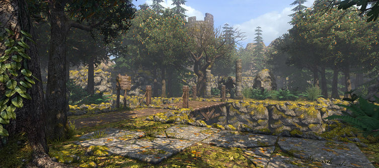 First screenshot of Legend of Grimrock 2 shows off overland beauty