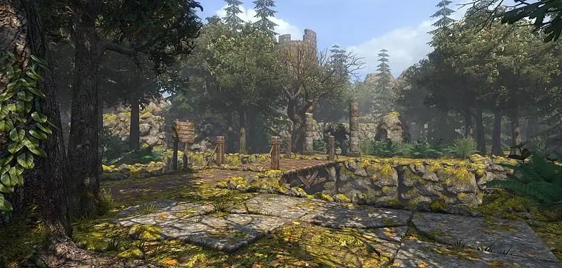 First screenshot of Legend of Grimrock 2 shows off overland beauty