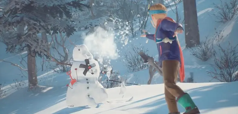 The Awesome Adventures of Captain Spirit - Combination Lock & How To Defeat Snowmancer