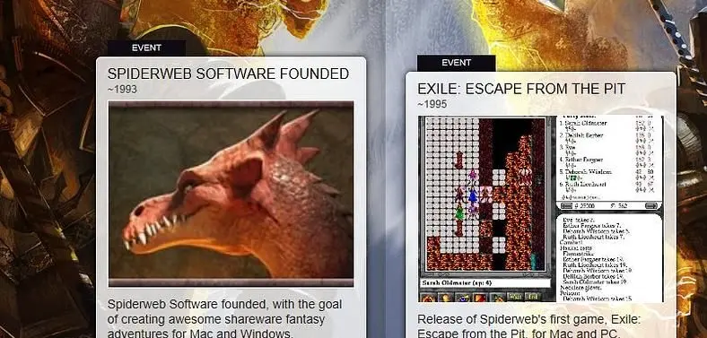 Spiderweb celebrates 20 year anniversary with Humble Bundle