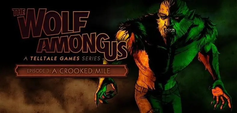 Wolf Among Us Episode 3 art shows a really angry Bigby Wolf