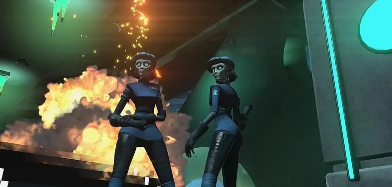 Headlander, Double Fine’s cranium-swapping caper, is out later this month