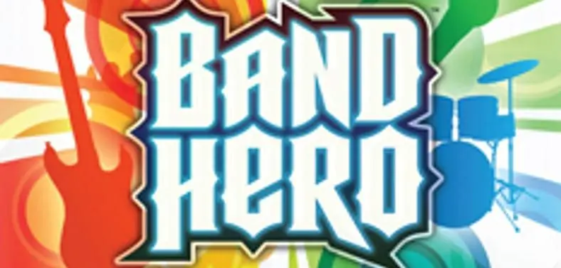 Maroon 5's Adam Levine in suit with Activision over Band Hero