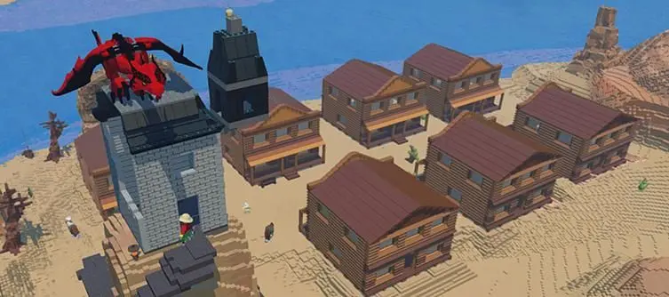 LEGO Worlds now on Steam Early Access, includes 'prefabricated models'