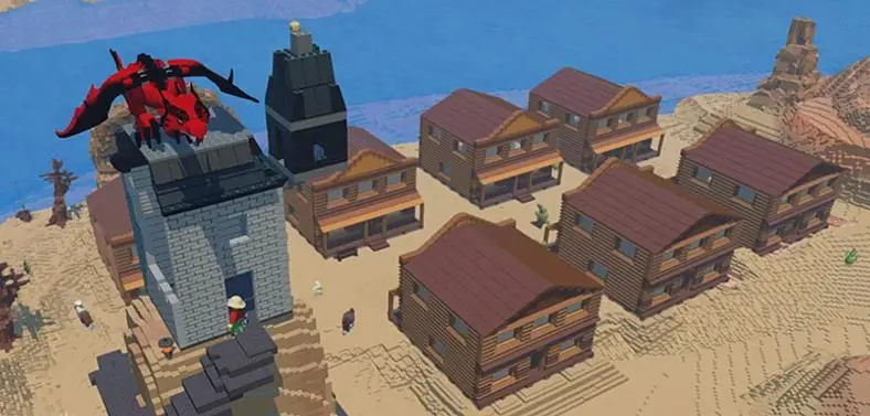 LEGO Worlds now on Steam Early Access, includes 'prefabricated models'