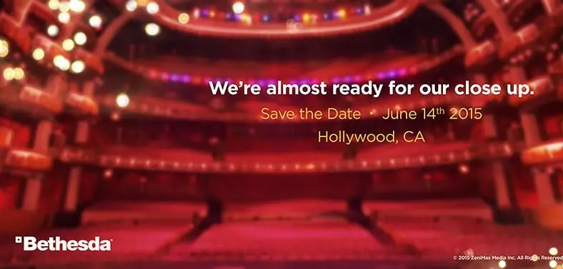 E3 2015: Bethesda Showcase live June 14th @ 7.00pm PDT / 15th @ 3.00am GMT+1 - Watch it here!
