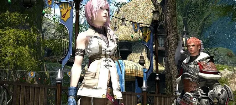 Lightning appears in Final Fantasy XIV: A Realm Reborn for cross-title collaboration