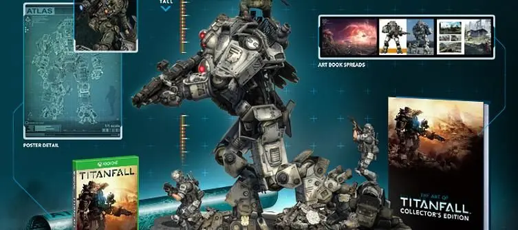 18 inch Titan statue detailed for Collector's Edition of Titanfall