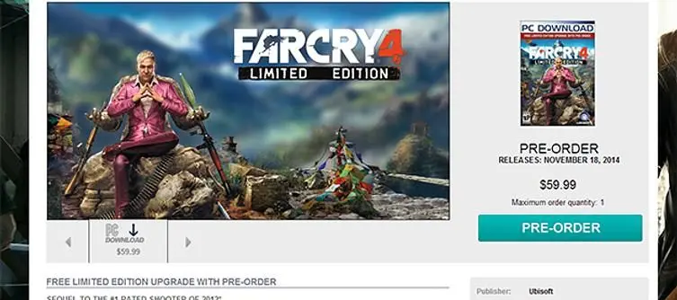 Ubisoft leaks minor story details about Far Cry 4