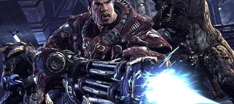 Squint closely and you'll see the first in-game Unreal Tournament footage