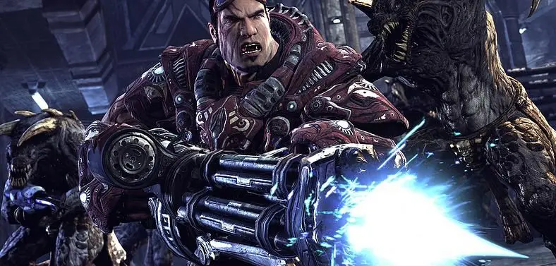 Squint closely and you'll see the first in-game Unreal Tournament footage