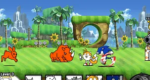 Battle Cats and Sonic The Hedgehog Create Memorable Team Up On Mobile