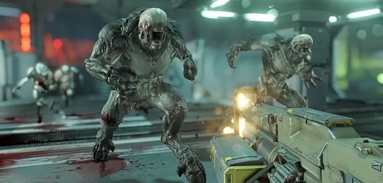 Witness the power of Vulkan in this Doom video