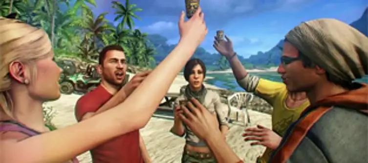 Far Cry 3 trailer skydives into story
