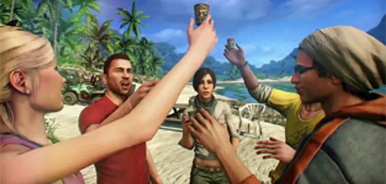 Far Cry 3 trailer skydives into story