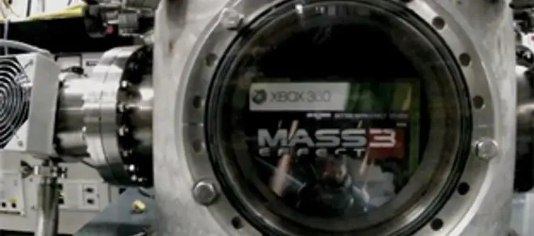 Mass Effect 3 launched into space from London today