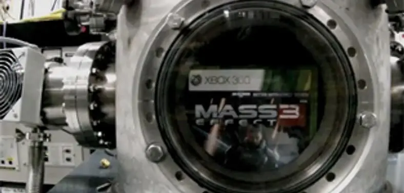 Mass Effect 3 launched into space from London today