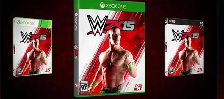 PC box art spotted for WWE 2K15