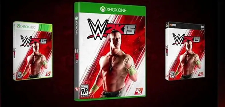 PC box art spotted for WWE 2K15