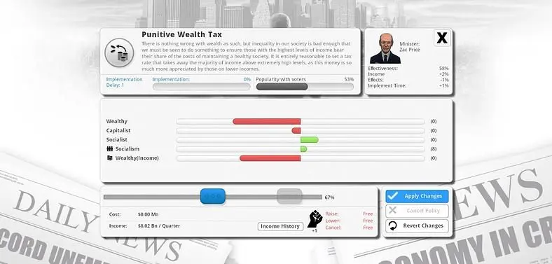 Democracy 3 Extremism DLC available now