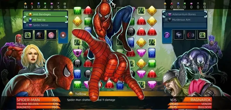 Marvel Puzzle Quest: Dark Reign now available for free on Steam