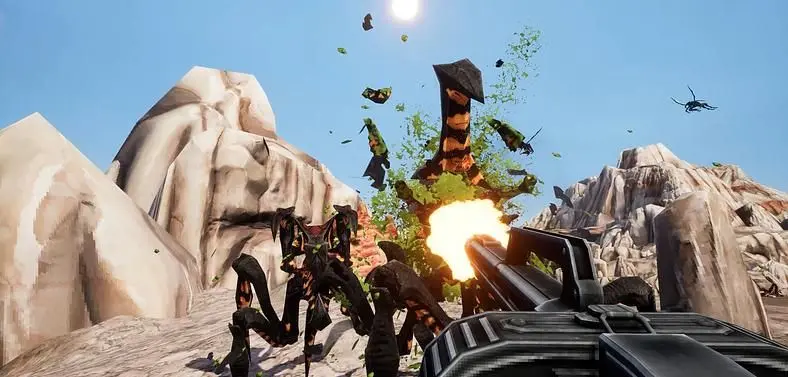Starship Troopers: Ultimate Bug War! bringing Boltgun-like retro FPS carnage to PC and consoles in 2026