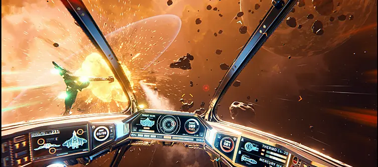 Interstellar dogfighting sim Everspace passes Kickstarter target