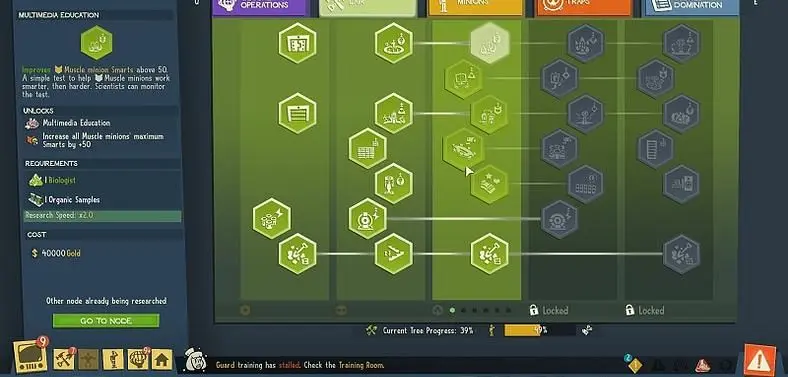 Evil Genius 2 Tier 3 Research - Here's When You Unlock It