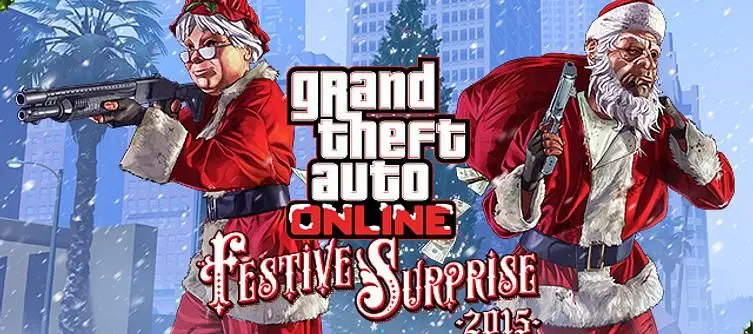 Rockstar announces Christmas-themed DLC for Grand Theft Auto 5