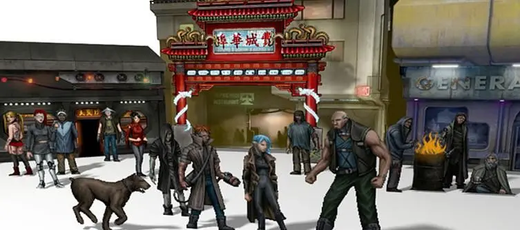 2D cyberpunk RPG Dex in last hours on Kickstarter, offers printable dioramas