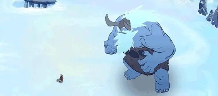 Teaser trailer for Norse-themed RPG Jotun showcases a tense boss fight