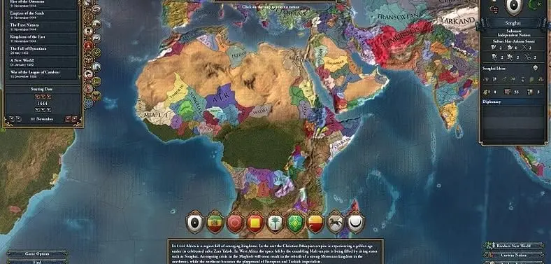Europa Universalis 4: Origins Immersion Pack Adds New Missions for African Nations, Army Sprites, and More